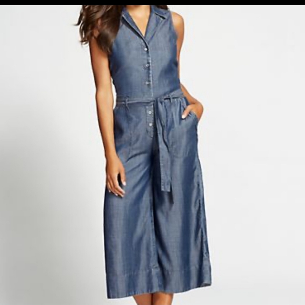Denim Jumpsuit 1X, Gabrielle Union x New York and Company